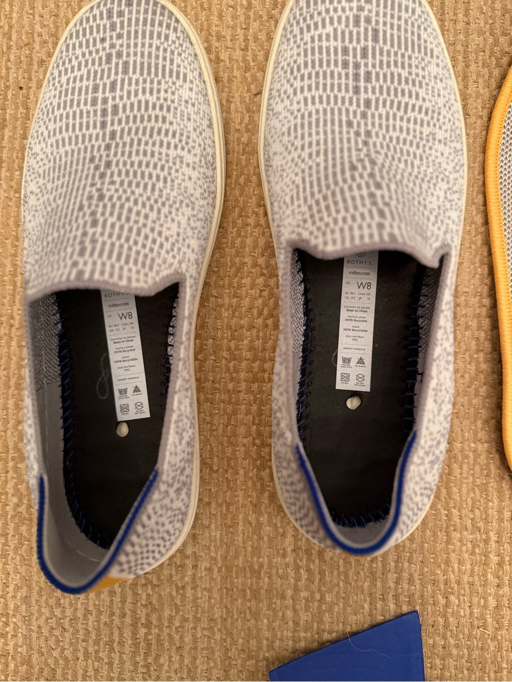 Rothy’s Opal Python Slip on Sneaker - Picture 6 of 9